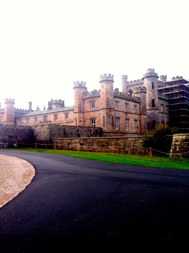 Lowther Castle: Pretty in Pink (sandstone, that is).